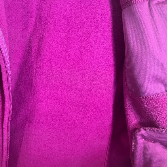 Eddie Bauer Women’s Fleece Vest Jacket Hooded, Full Zip, Size Medium Hiking Y2K - Picture 3 of 11